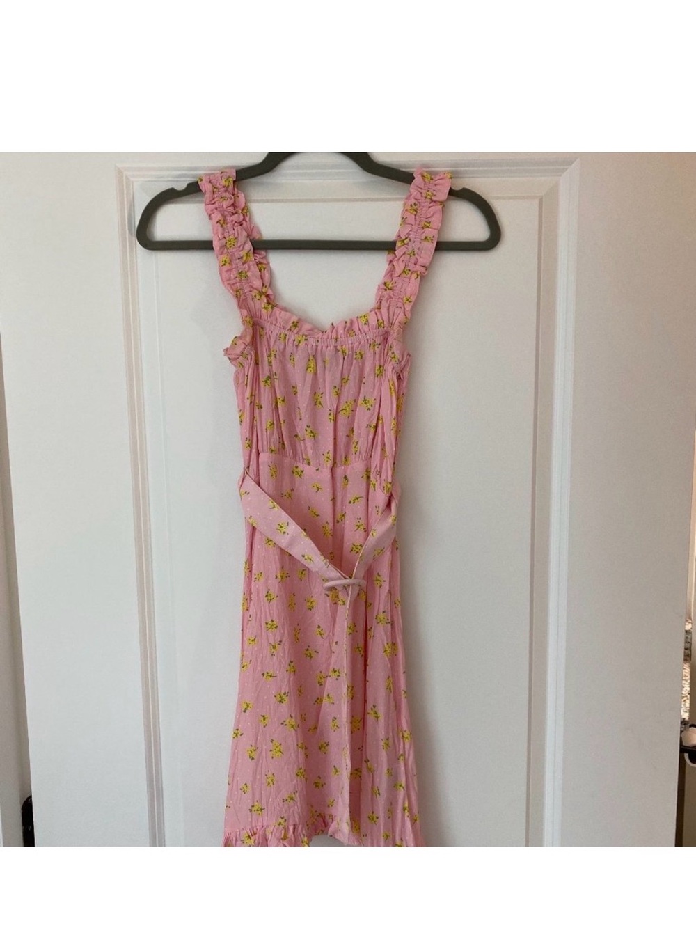 Faithfull The Brand Pink Minidress